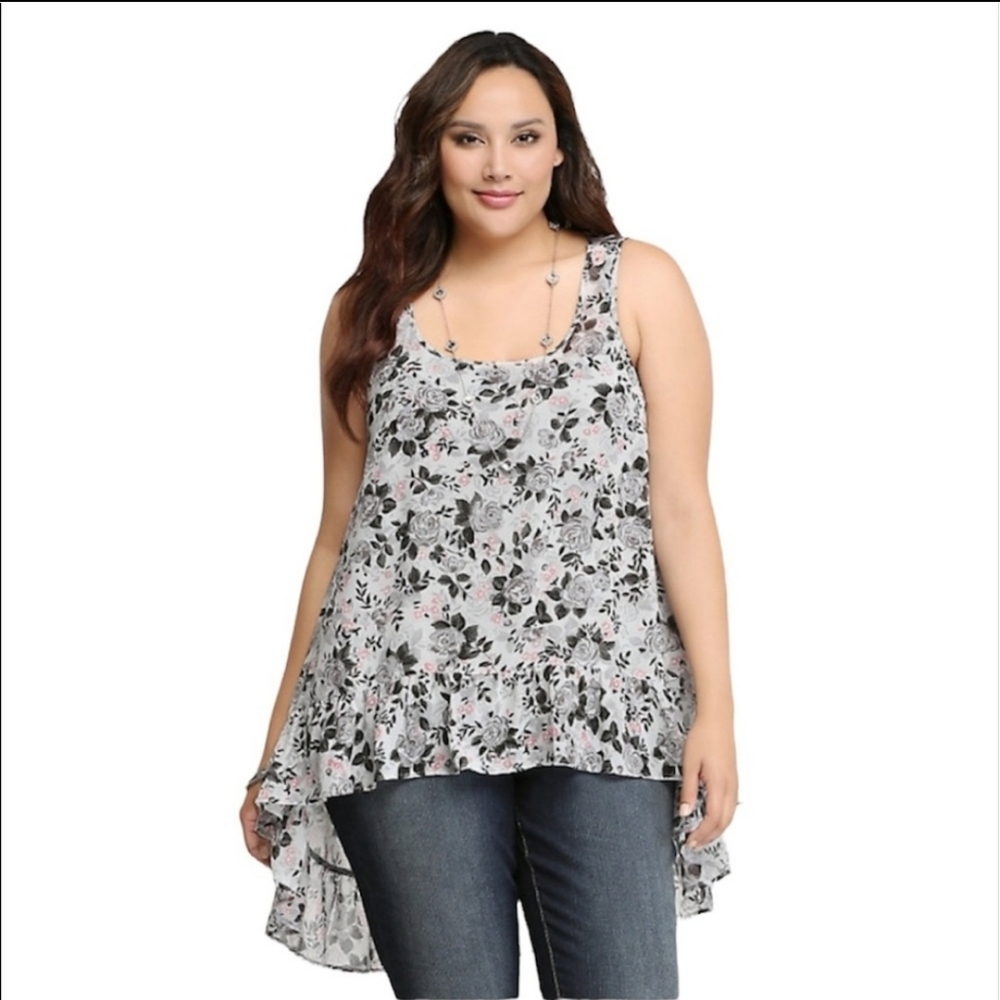 Torrid | Sheer Tank Top